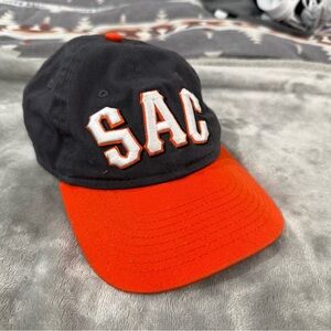 New Era youth sac giants Black and Orange Kids Hat